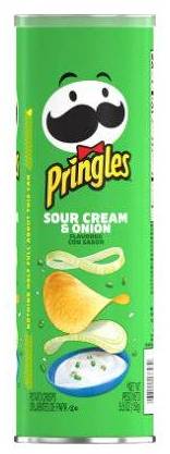 Pringles Sour Cream and Onion (5.5 oz)