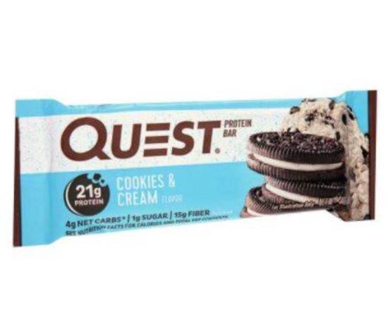 Quest Cookies and Cream Protein Bar