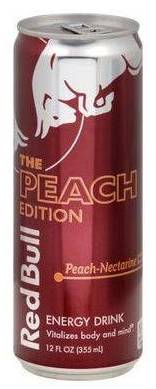 Red Bull Energy Peach Edition (12 oz)