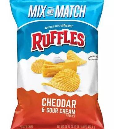 Ruffles Cheddar and Sour Cream (16 oz)
