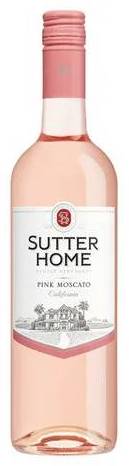 Sutter Home Pink Moscato, 750mL