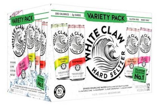 White Claw hard seltzer Variety Pack #1, 12pk-12oz cans