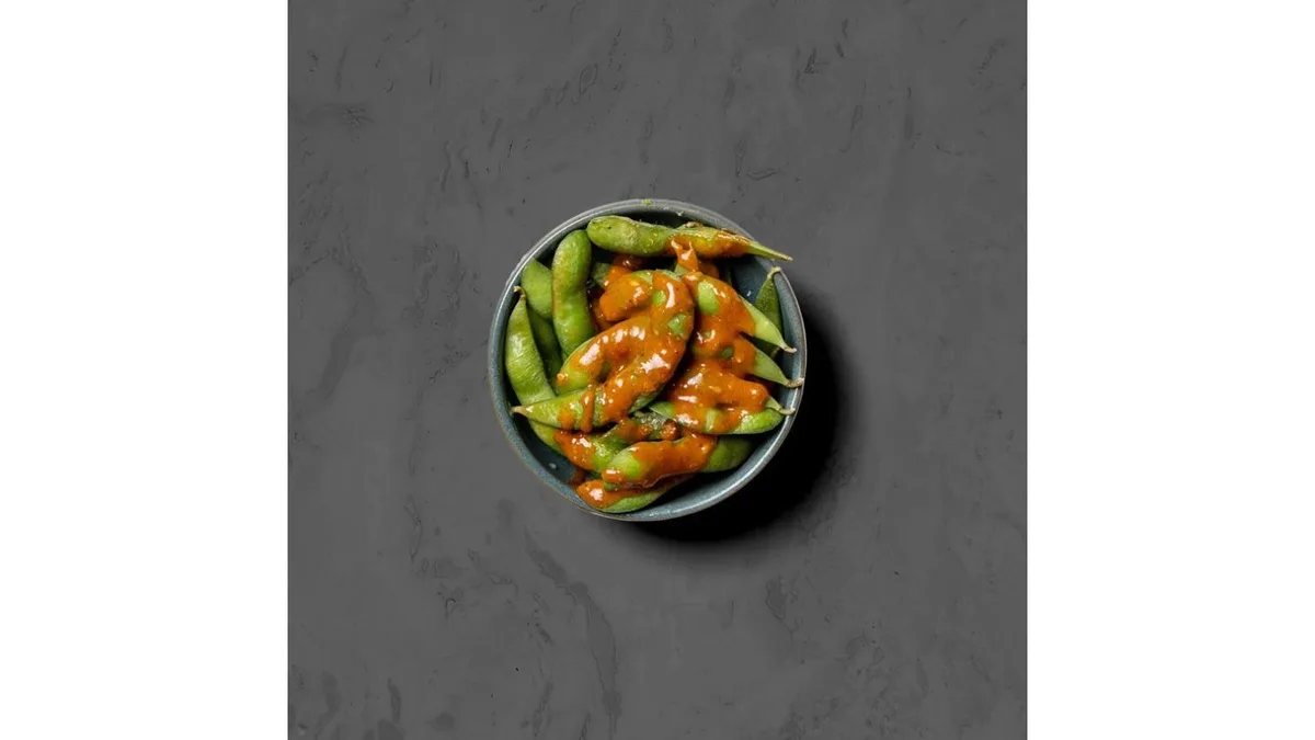 Spicy Edamame (V)
