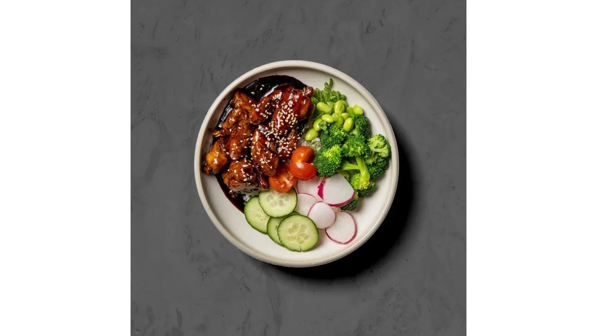 Teriyaki Salmon Bowl