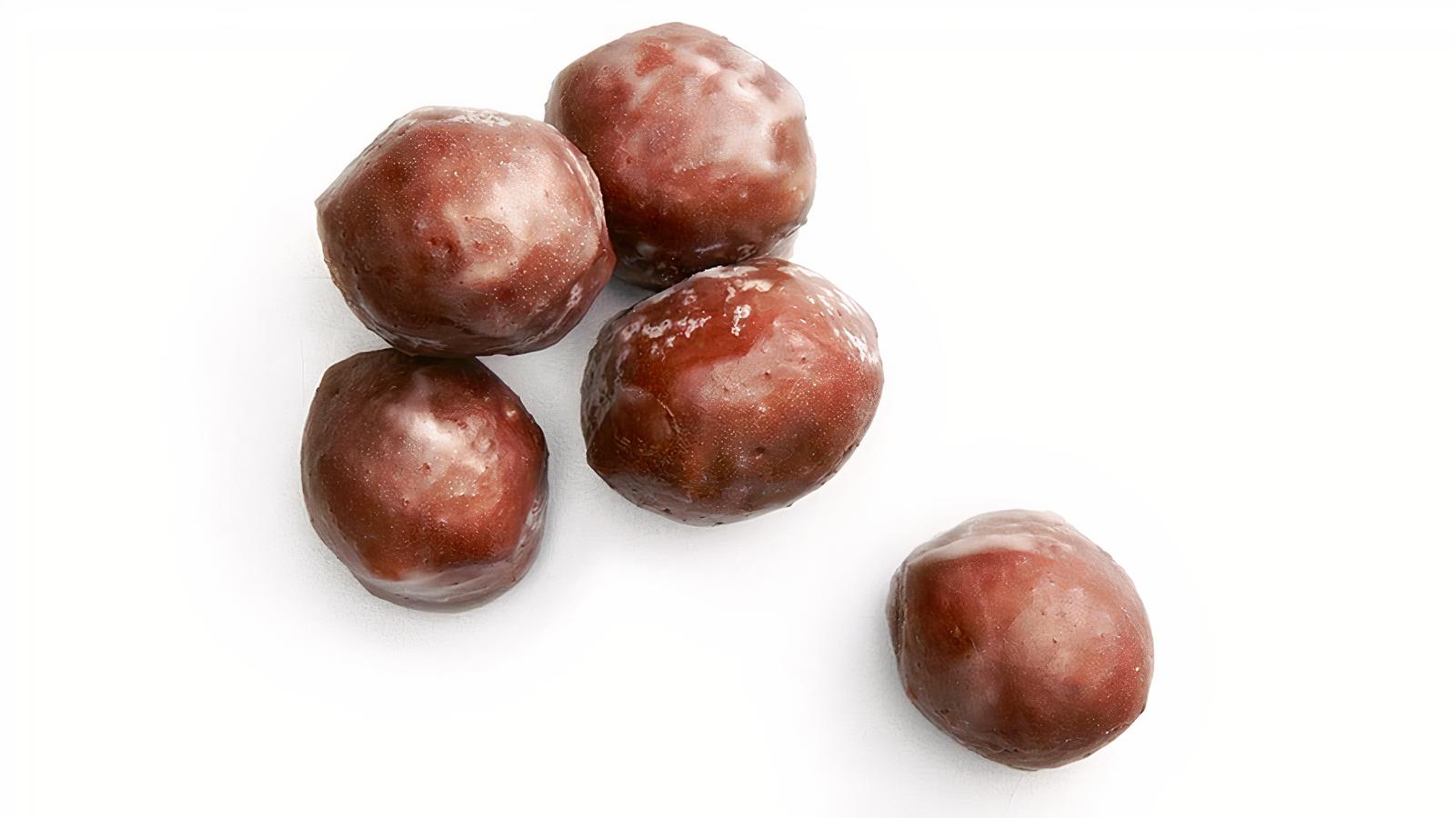Chocolate Glazed Donut Holes