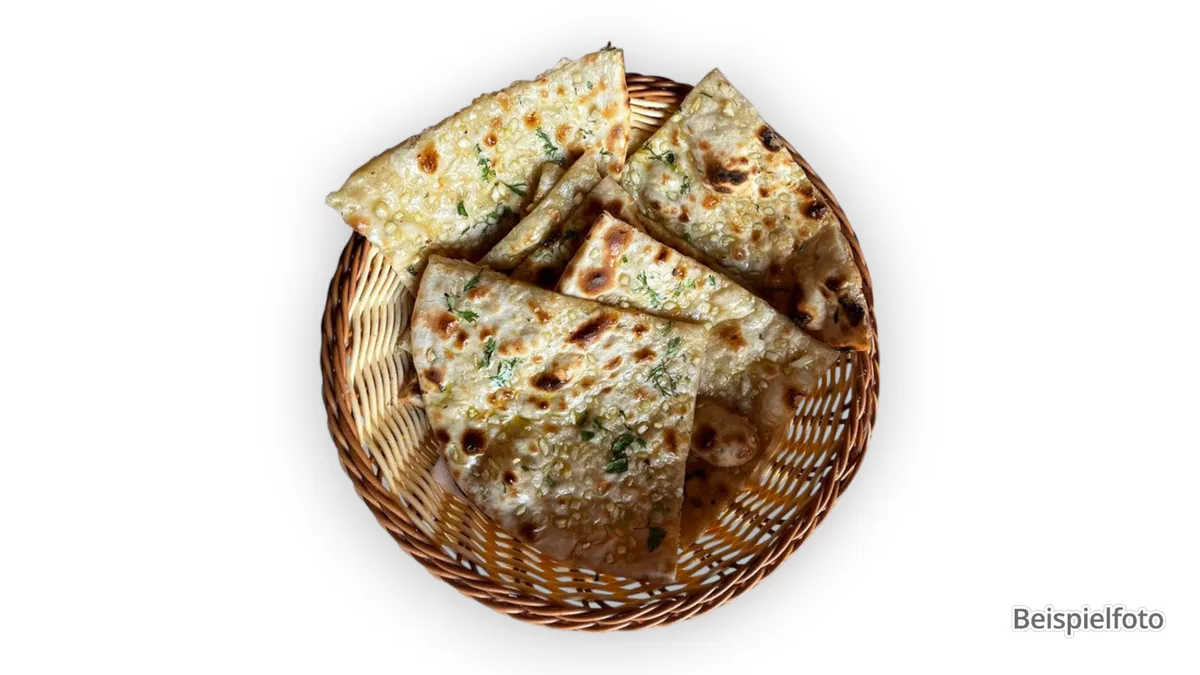 Knoblauch Naan