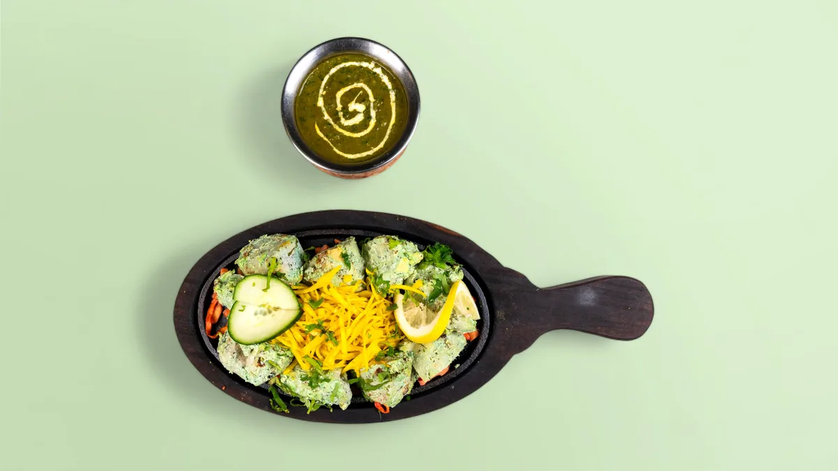 Tandoori Green Chicken