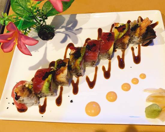 Color Dragon Roll  (8pcs)