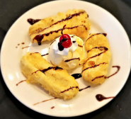 Fried Banana a La Mode
