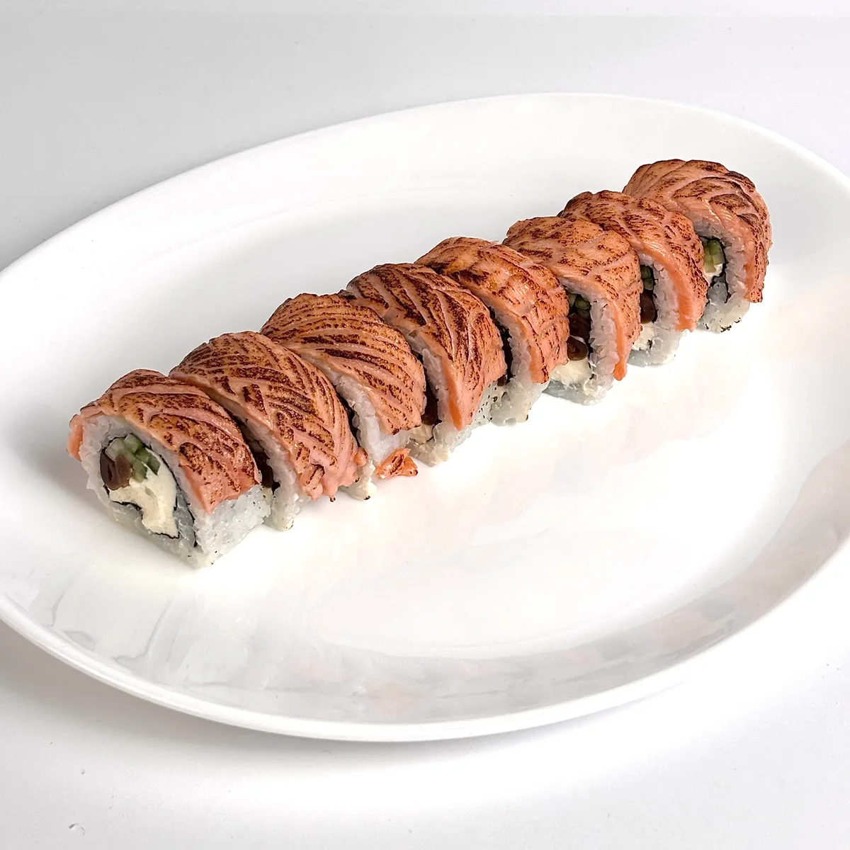 Philadelphia łosoś grill