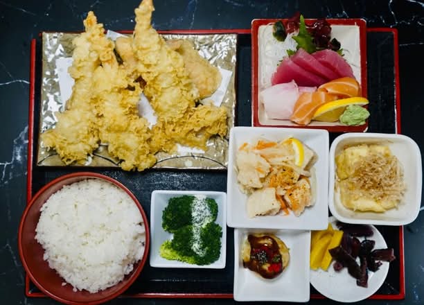 (D)Tempura Teshoku
