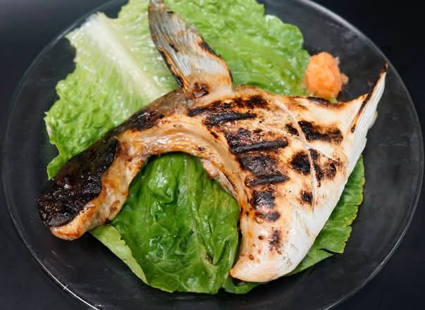 Grilled Yellowtail Neck