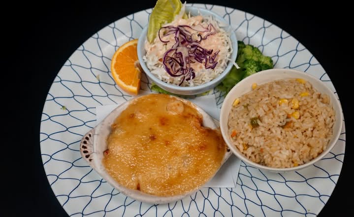 (L)Baked Seafood