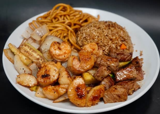 (L)Hibachi Scallop and Steak