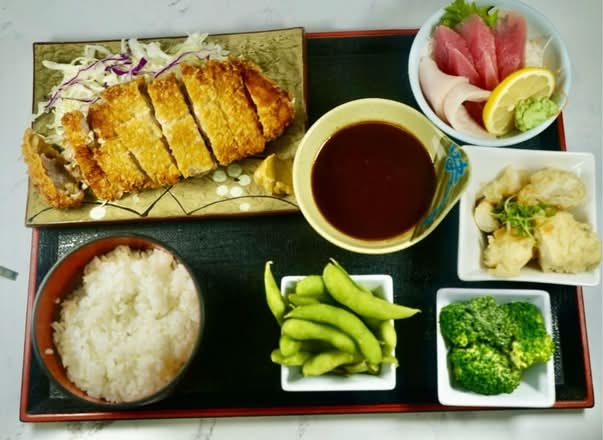 (L)Pork Tonkatsu Teishoku
