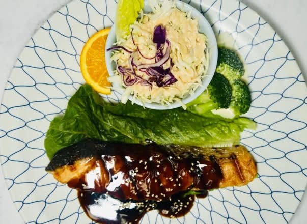 (L)Salmon Teriyaki