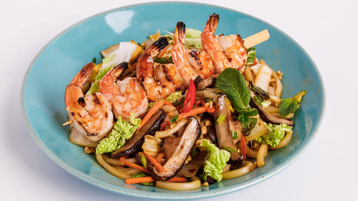 Udon shrimp