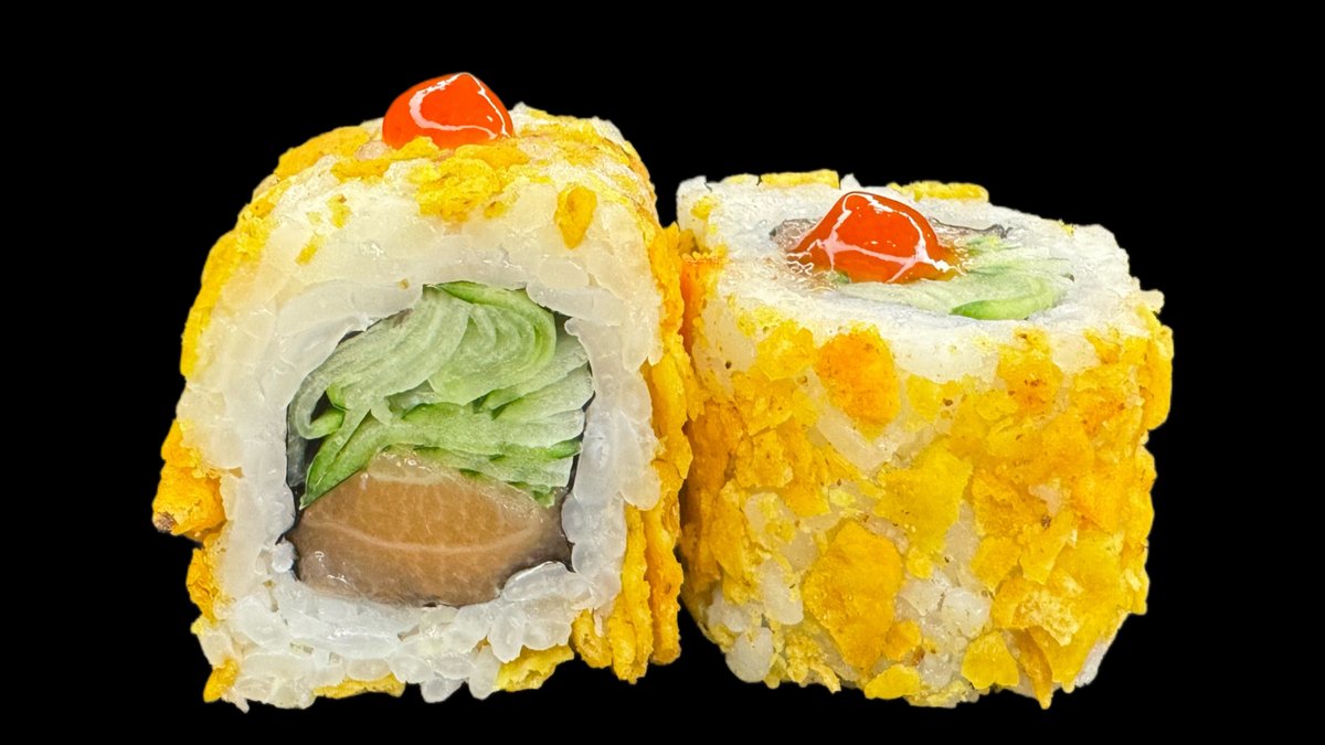 California roll hot salmon 🌶️