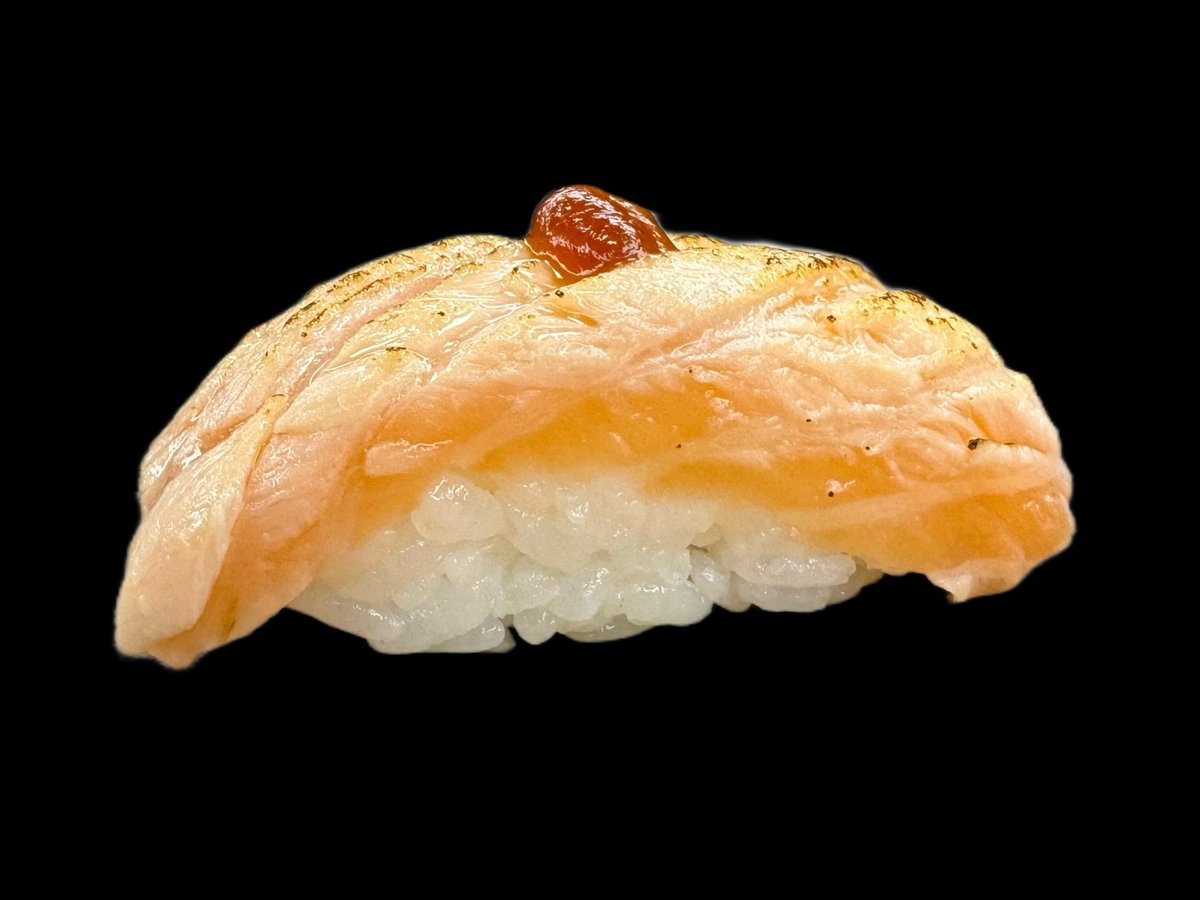 Nigiri fire salmon