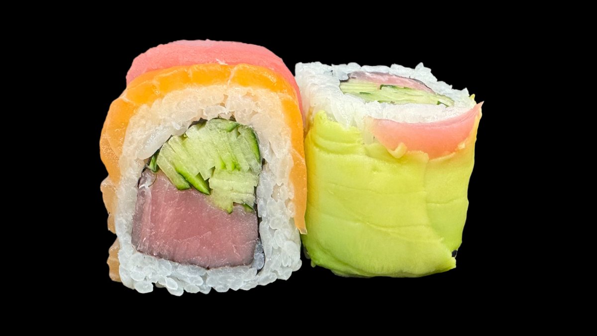 Premium rainbow roll