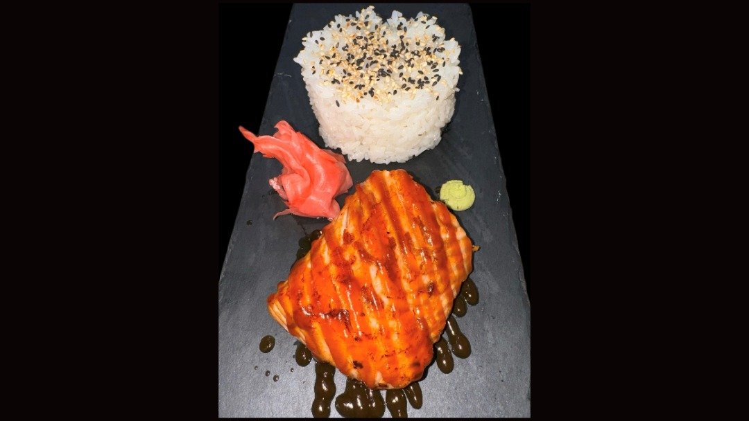 Steak salmon