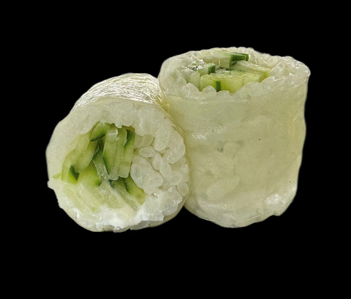 Summer roll cheese cucumber