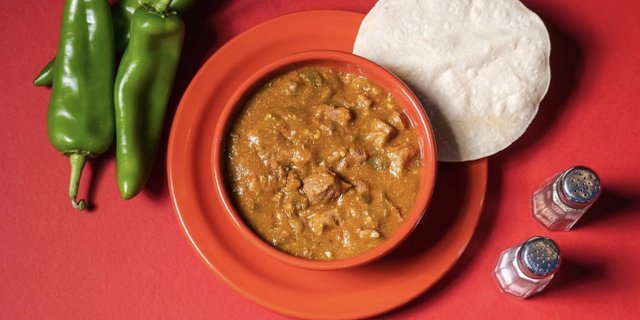 Green Chile w/ Meat (Cubed Pork)
