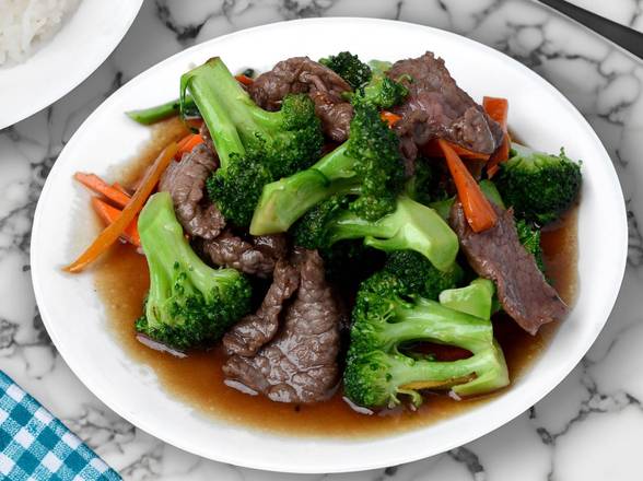 Broccoli with Oyster Sauce
