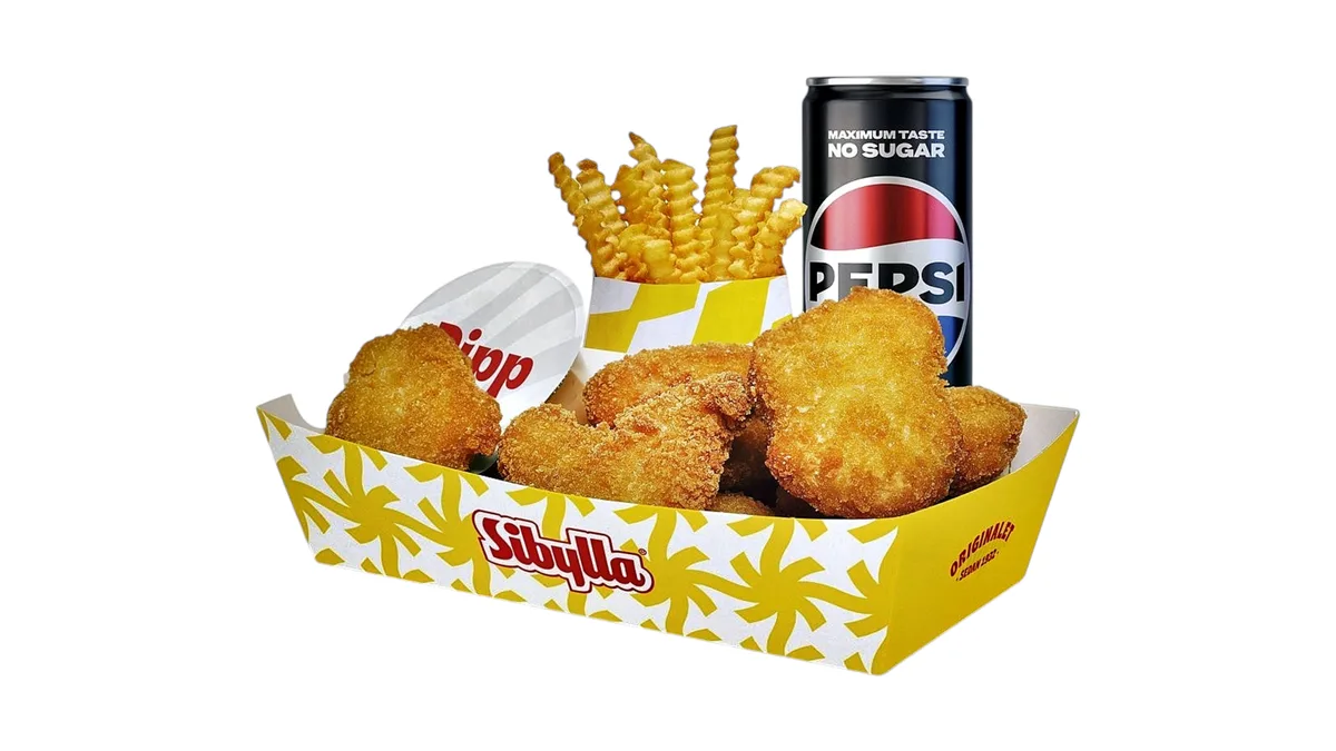 Kycklingnuggets Meny 6 bitar