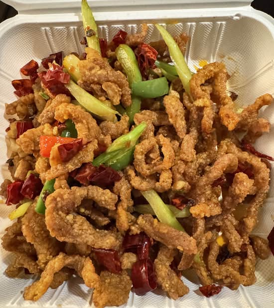 Sichuan Spicy Crispy Beef