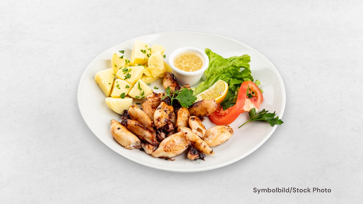 Gegrillte Calamari