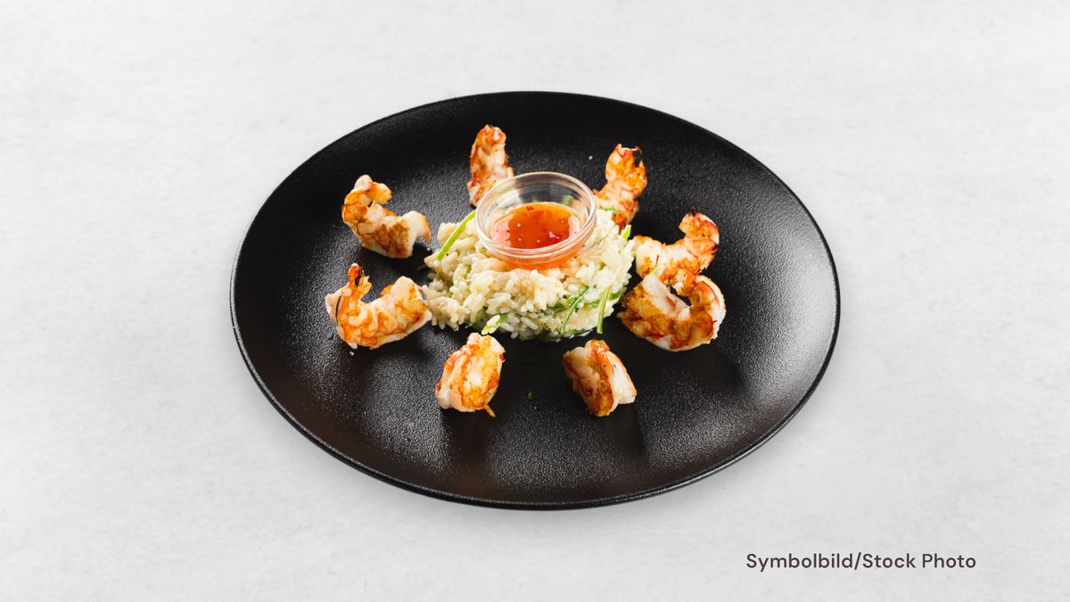Gegrillte Riesengarnelen