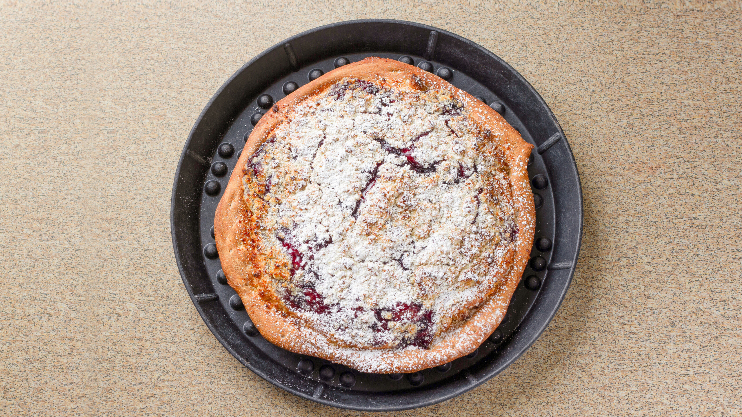 Blueberry Pizza