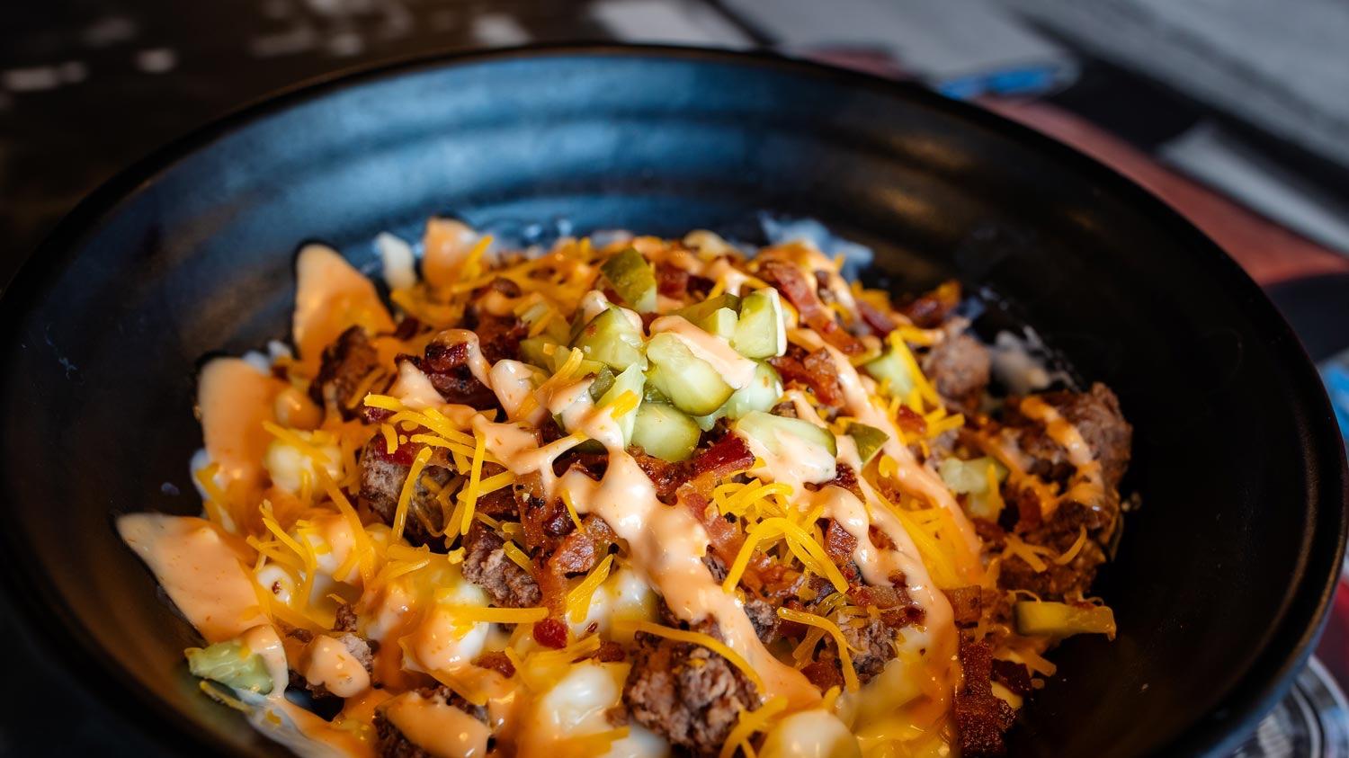 Bacon Cheeseburger Mac and Cheese