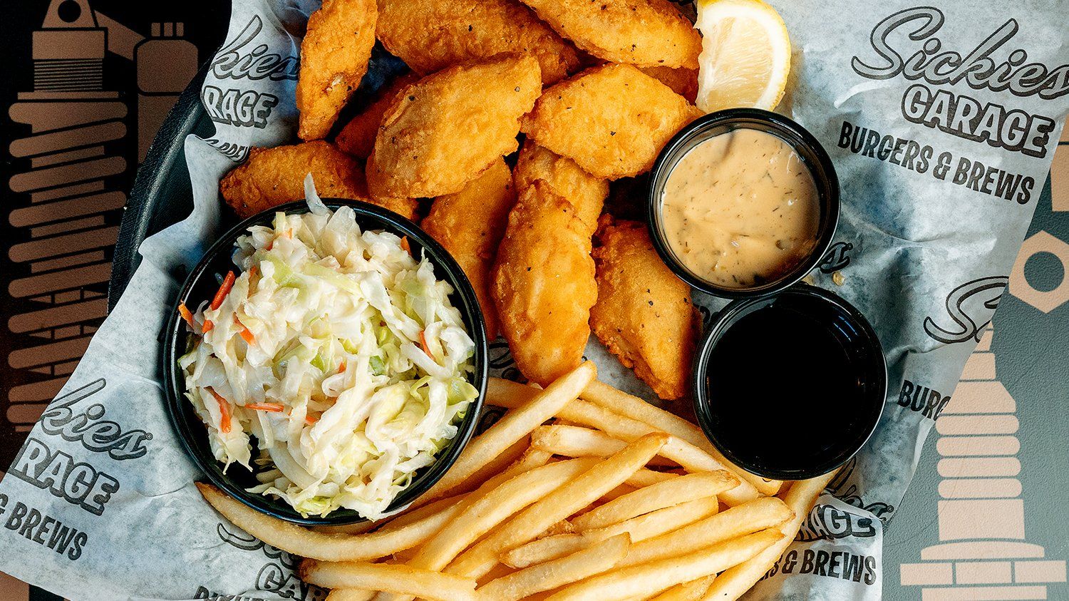 Fish and Chips Basket