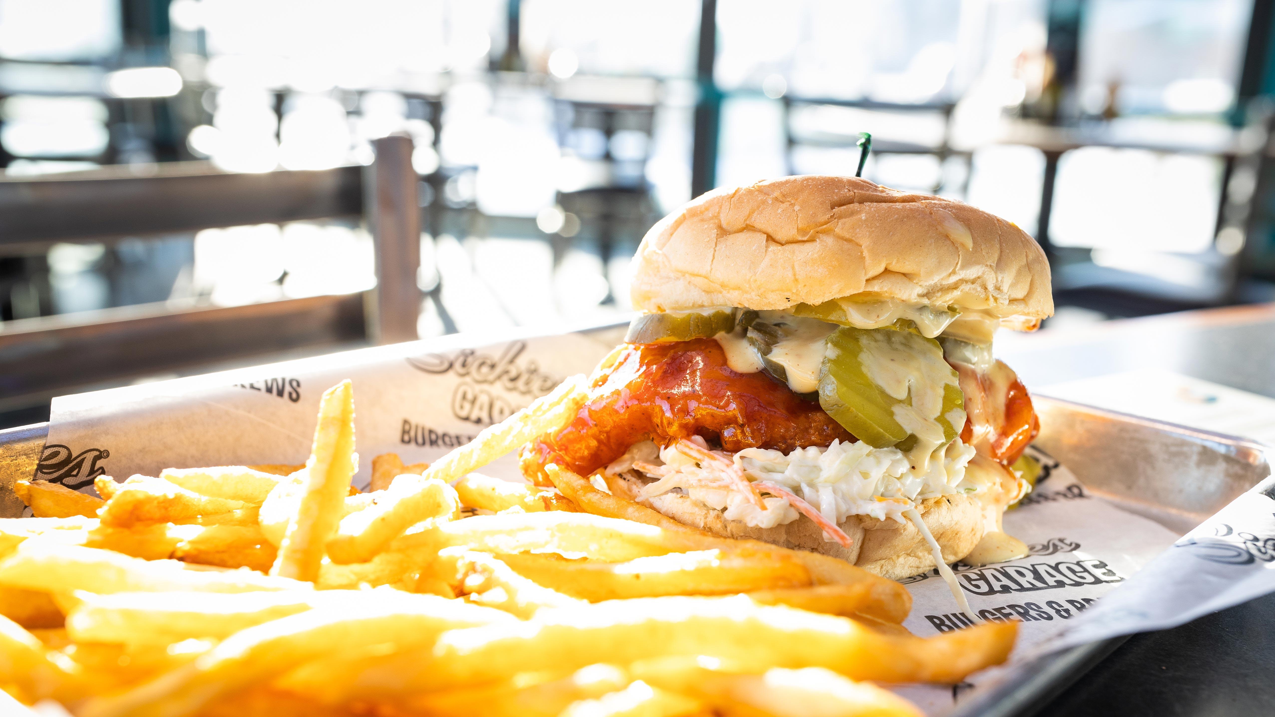 Hot Honey Chicken Sandwich