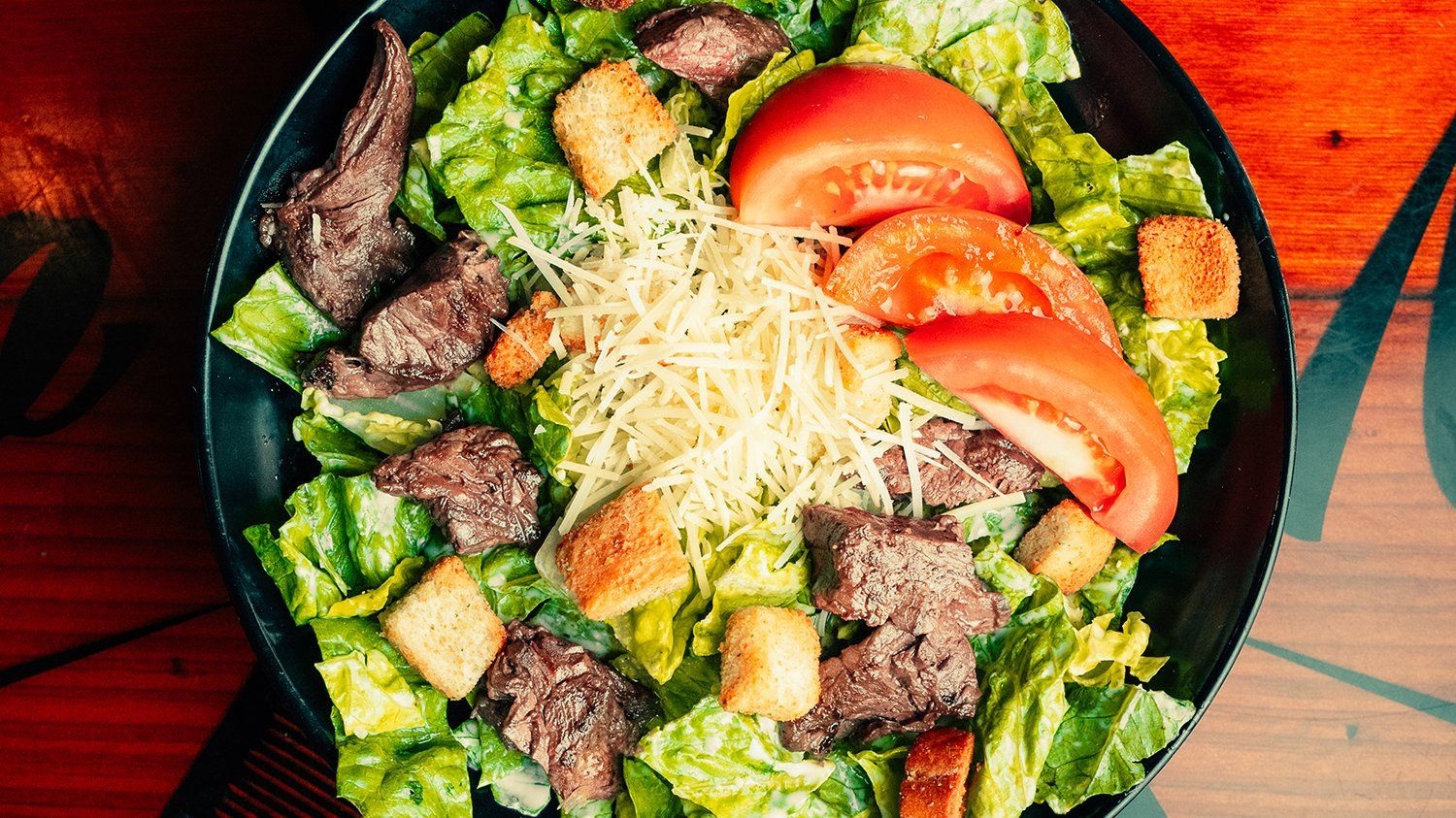 Tenderloin Steak Bites Salad (Salads)