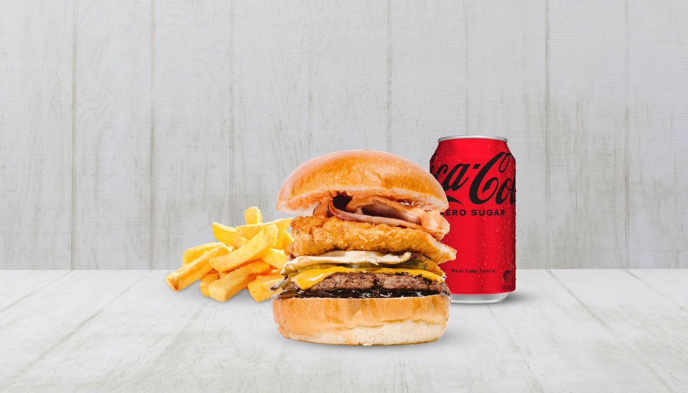Freak Show Burger Meal Deal