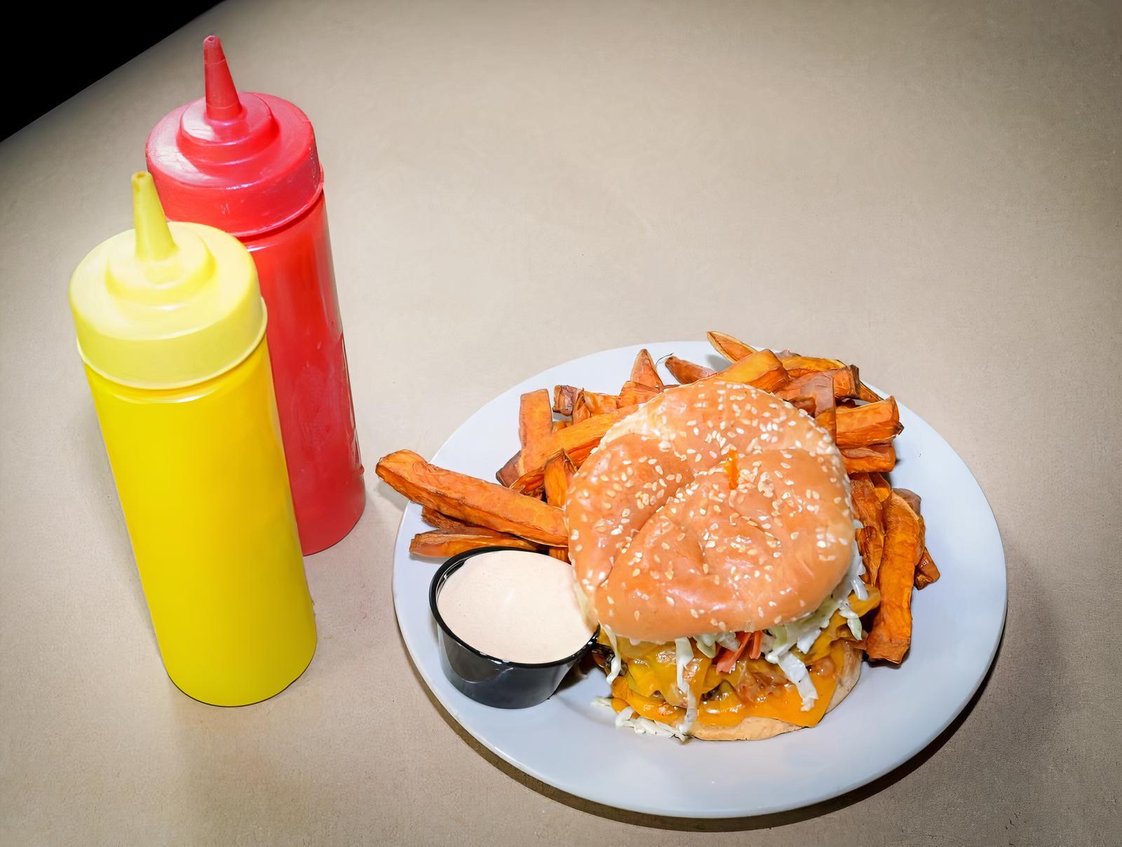 BBQ Slaw Burger