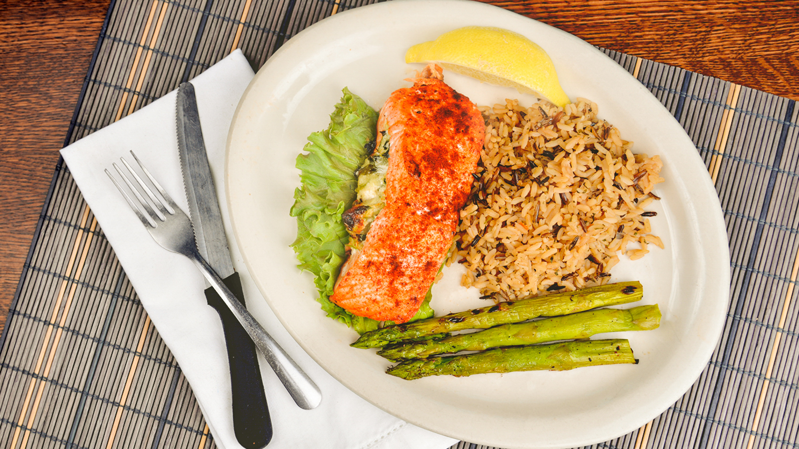Fresh Salmon Dinner