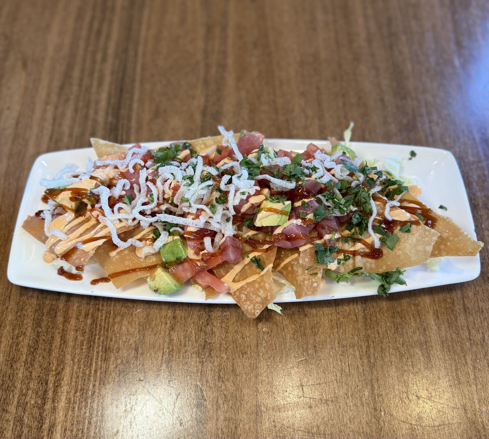 Ahi Tuna Nachos