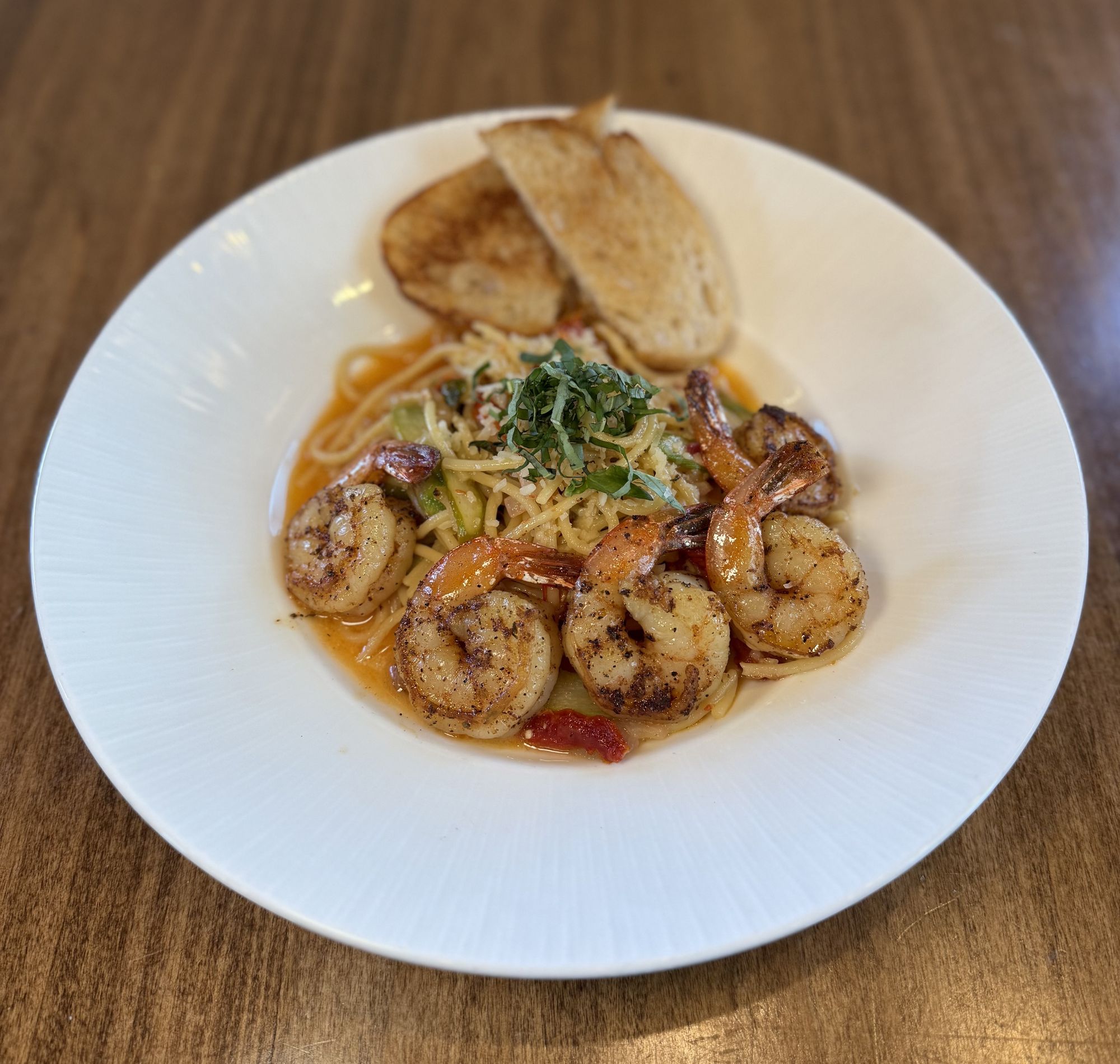 Blackened Shrimp Pasta
