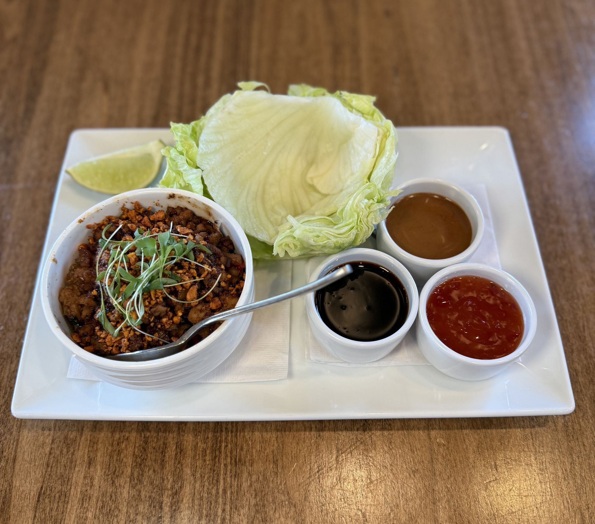 Chicken Lettuce Wraps