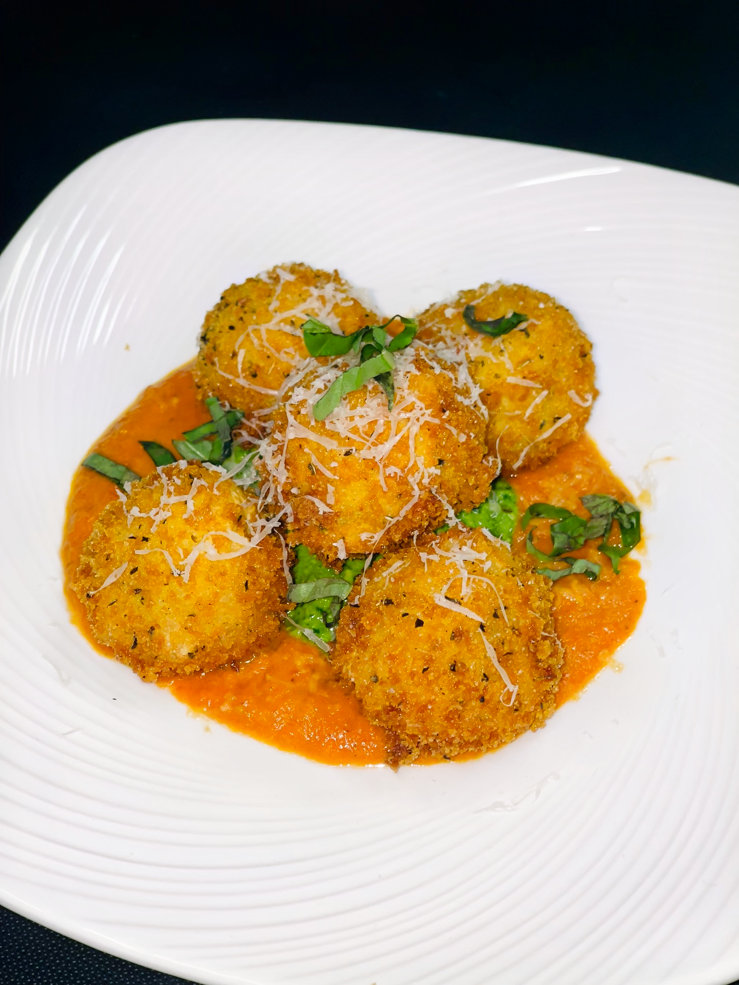 Risotto Fritters