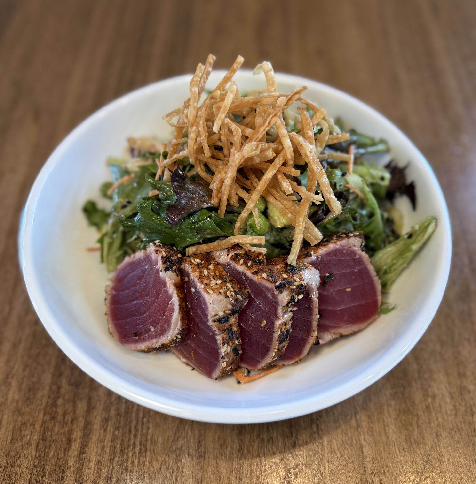 Seared Ahi Tuna Salad