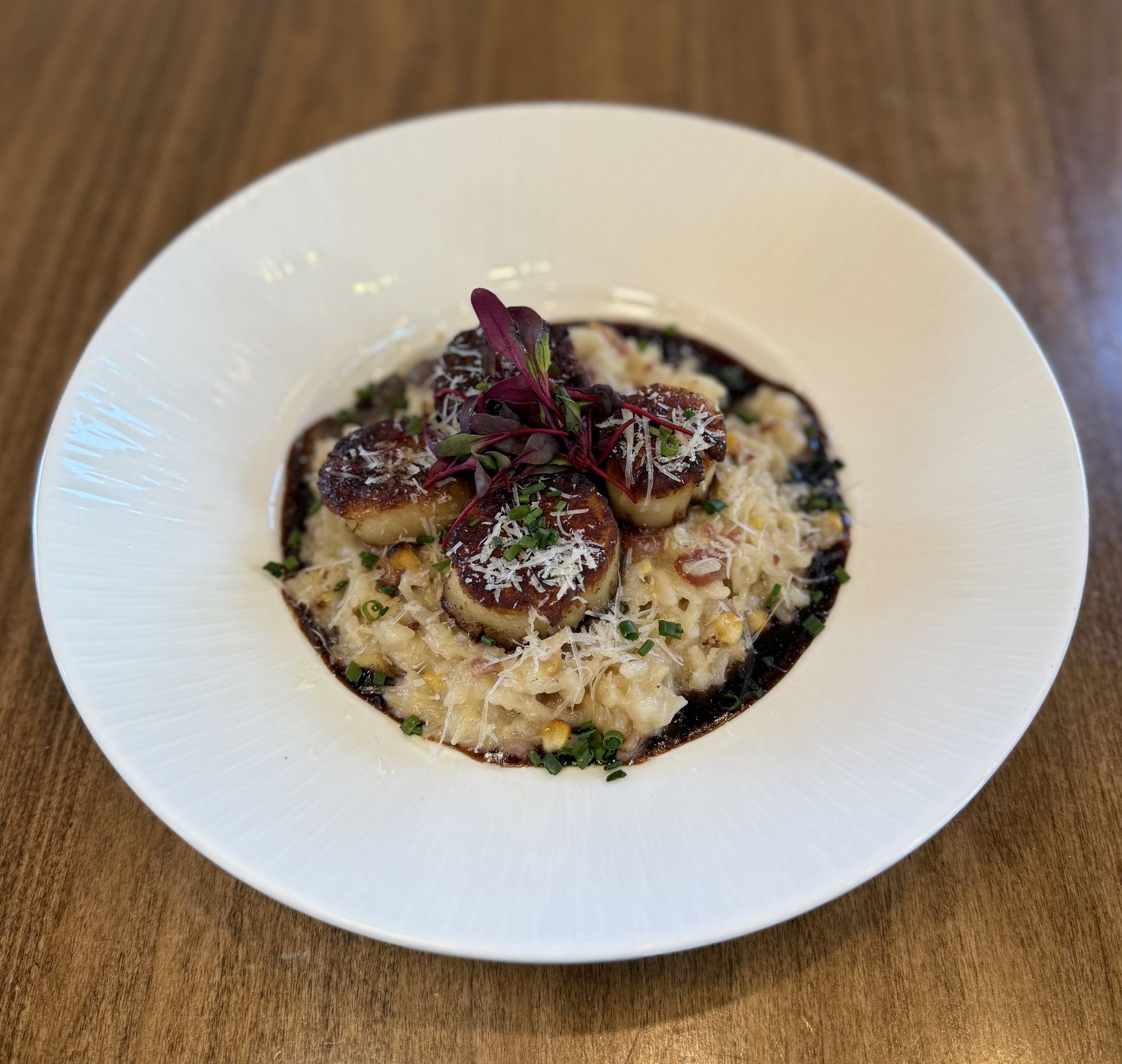 Seared Scallop Risotto