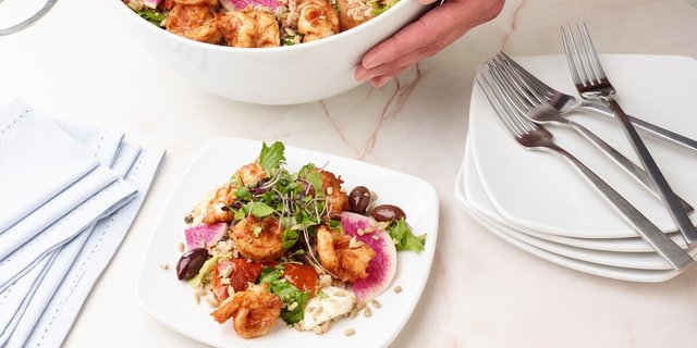 Ancient Grain Shrimp Bowl