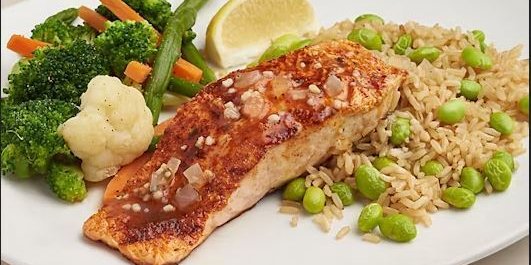 Grilled Fresh Atlantic Salmon