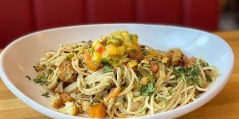 Thai Cauliflower Quinoa Pasta
