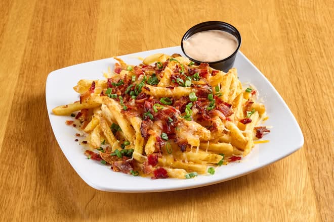 Half Loaded Cheese Fries